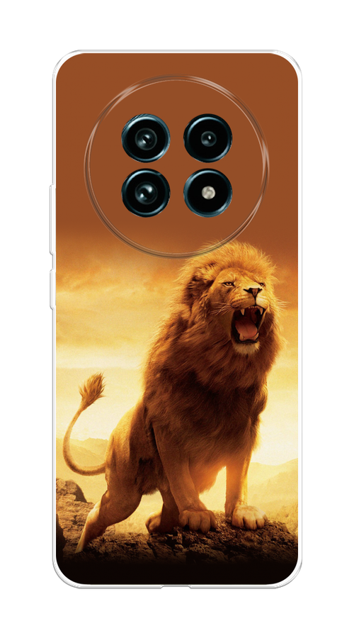 

Чехол на Realme 13 Pro+/13 Pro "Львиный рык", Коричневый;желтый;оранжевый, 2518150-1