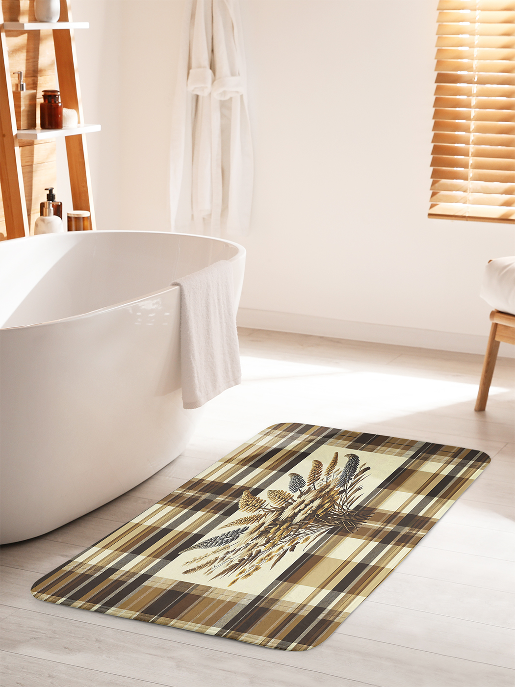 

Коврик для ванной туалета душа JoyArty "Собранный букет", bath_sd2433_60x100