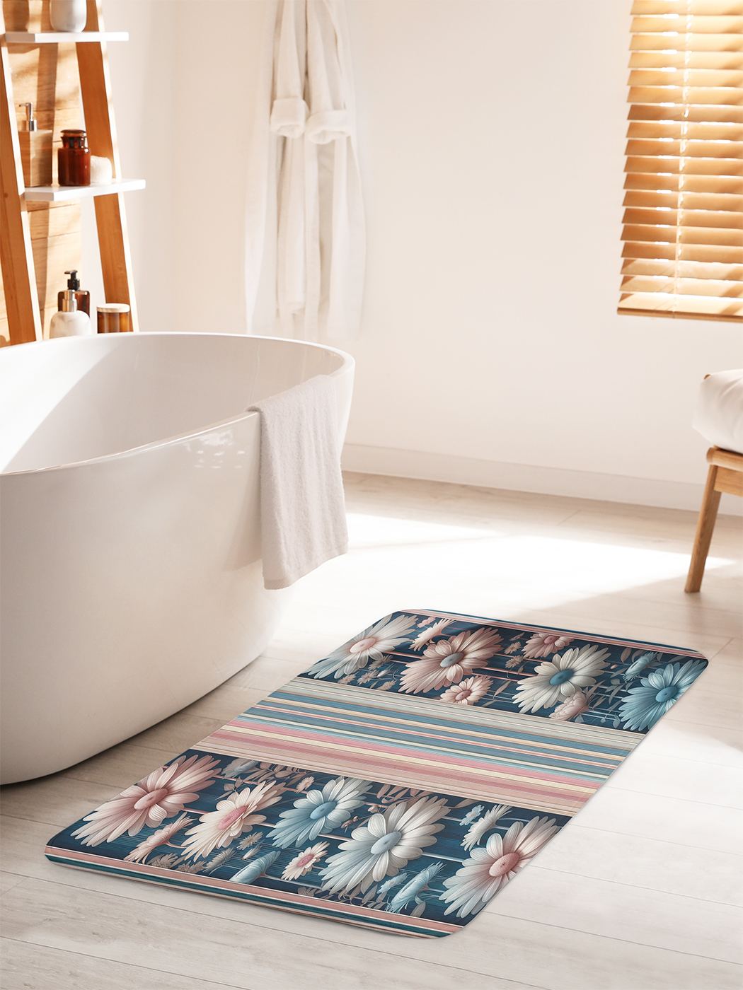 

Коврик для ванной туалета душа JoyArty "Пиретрум", bath_sd2294_60x100
