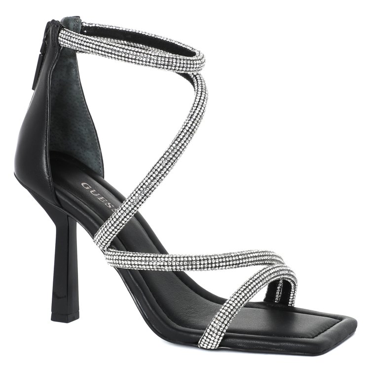 

Босоножки женские Guess FL6LNCLEA03 черные 36 EU, FL6LNCLEA03