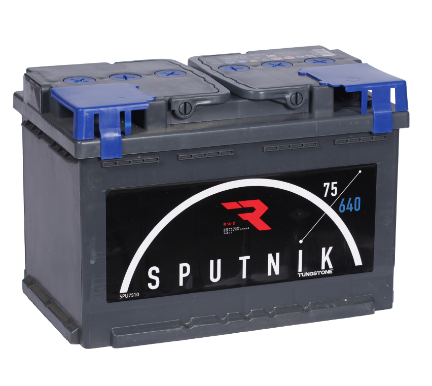 

Sputnik Spu7510 Аккумулятор Sputnik 75 Ah, 640 A, 276X175X190 Прям., SPU7510