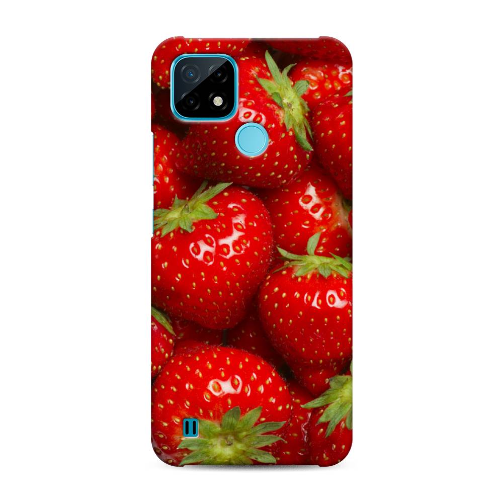 

Пластиковый чехол "Клубника" на Realme C21, 254920-7