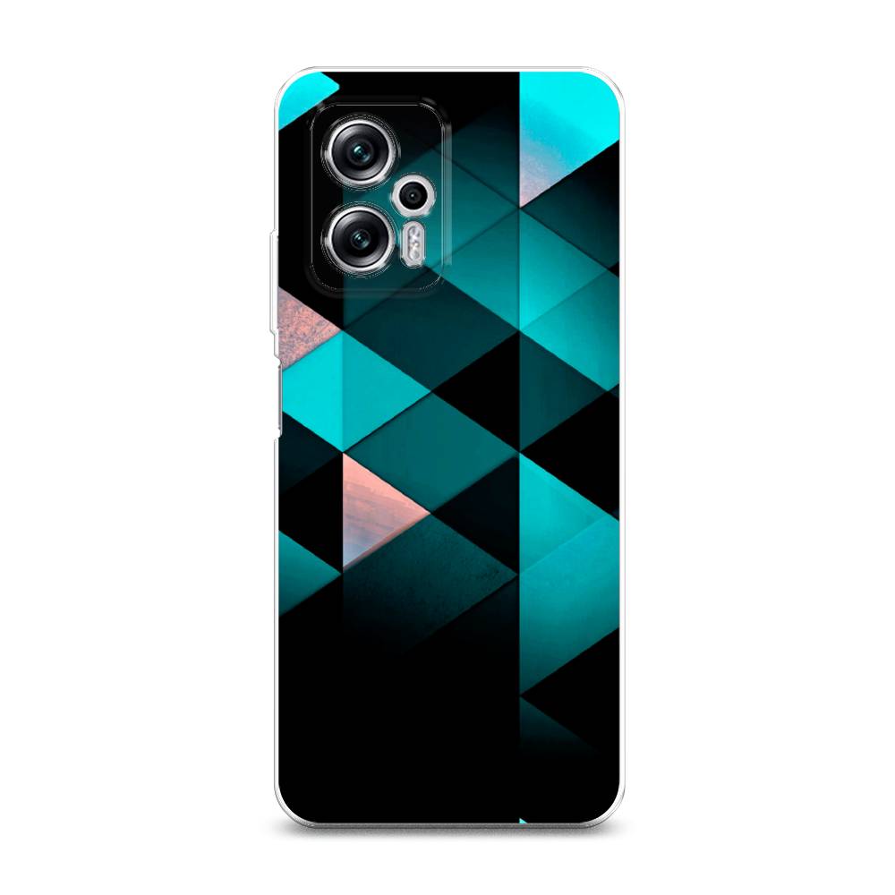 фото Силиконовый чехол "геометрия 16" на xiaomi redmi note 11t pro plus awog
