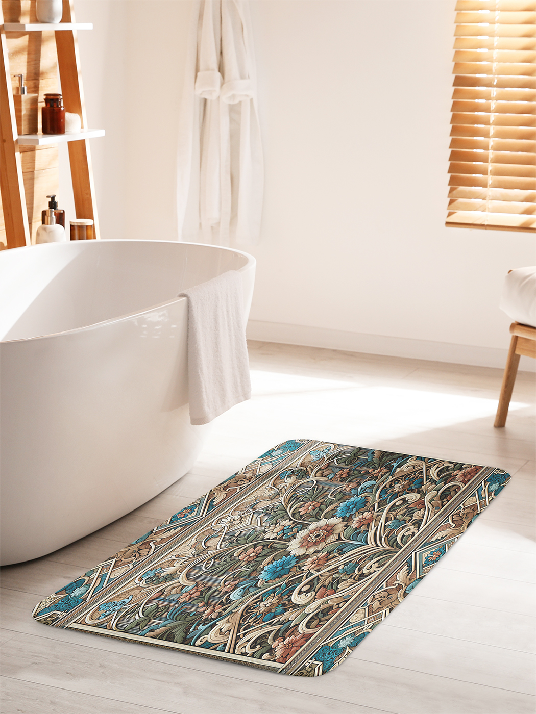 

Коврик для ванной туалета душа JoyArty "Модерн", bath_sd2255_60x100