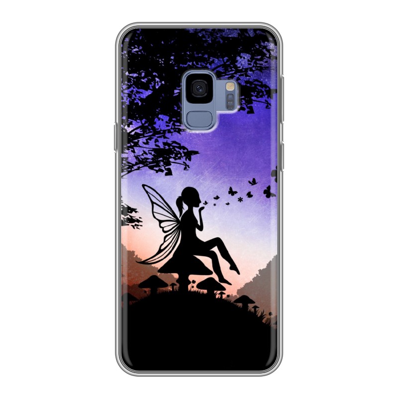 

Чехол для Samsung Galaxy S9 (SM-G960) с рисунком и защитой камеры, 69597