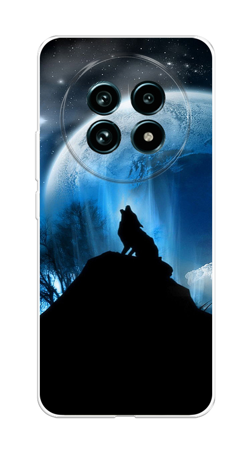 

Чехол на Realme 13 Pro+/13 Pro "Волк 2", Синий;черный;белый, 2518150-1