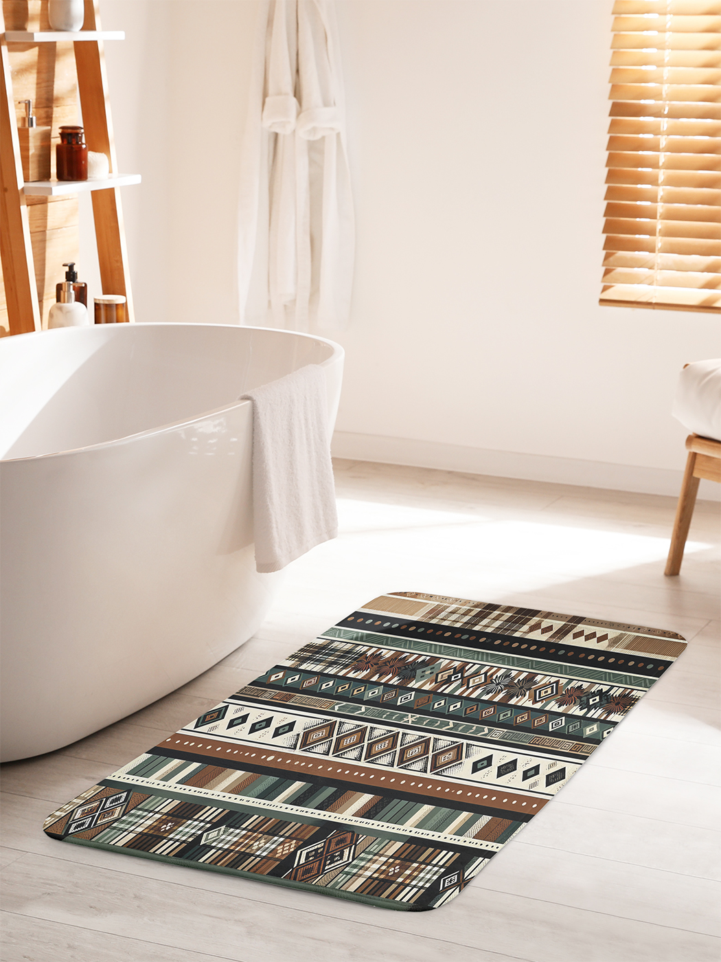 

Коврик для ванной туалета душа JoyArty "Уютный", bath_sd2207_60x100