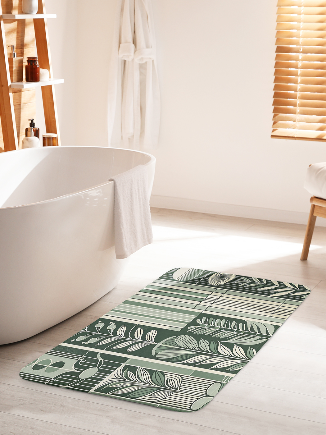 

Коврик для ванной туалета душа JoyArty "Минимализм линий", bath_sd2202_60x100