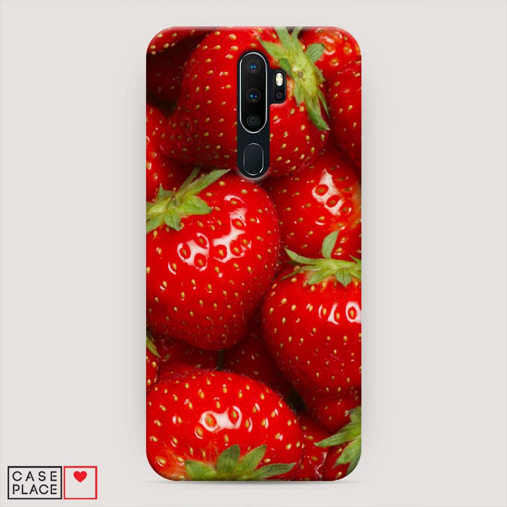 

Пластиковый чехол "Клубника" на Oppo A5 (2020), 251320-7