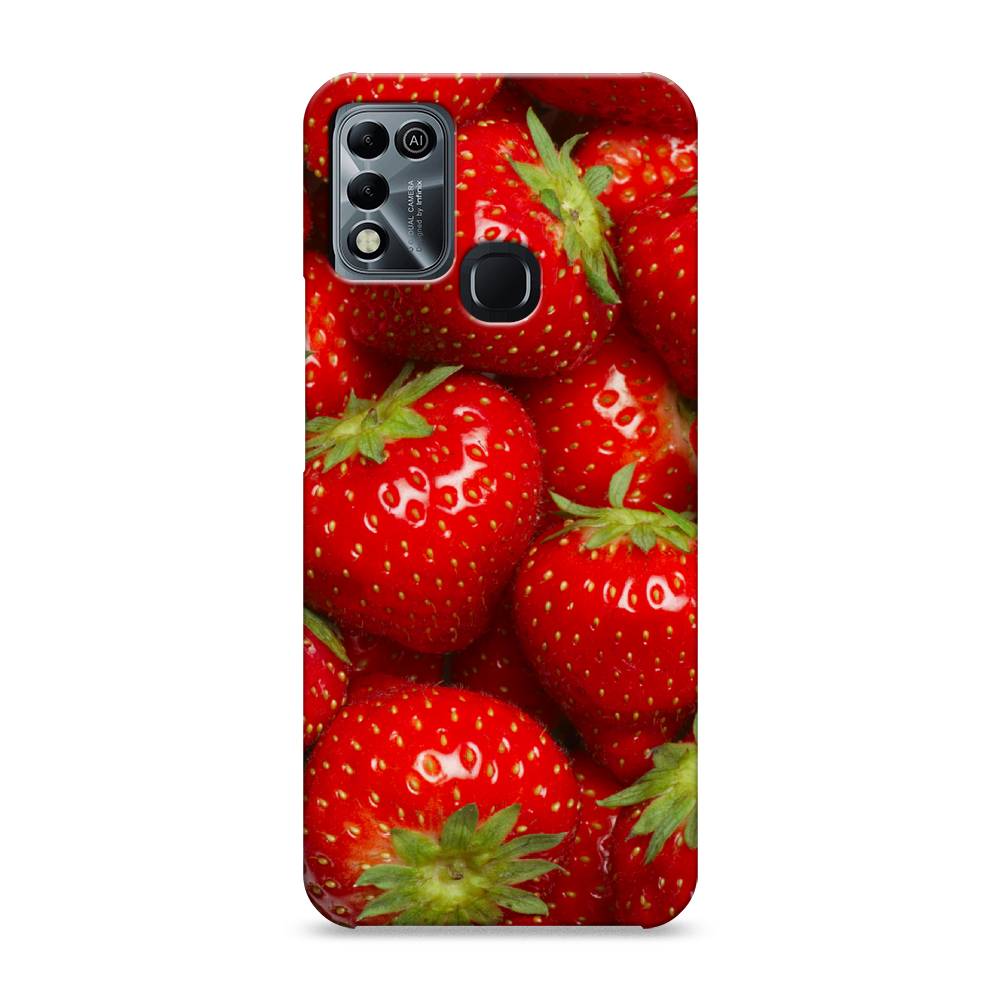 

Пластиковый чехол "Клубника" на Infinix HOT 11 Play, 3100820-7