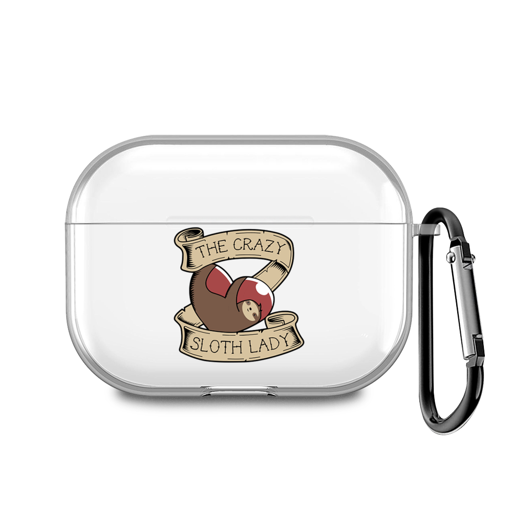 

Чехол для наушников AirPods Pro 2 "The crazy sloth lady", AIPC-440-9E-1