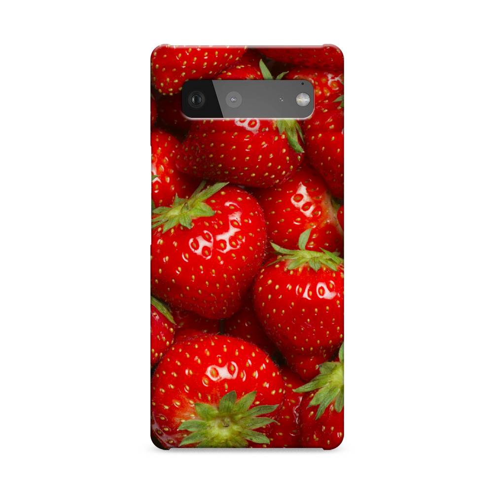 

Пластиковый чехол "Клубника" на Google Pixel 6, 270820-7