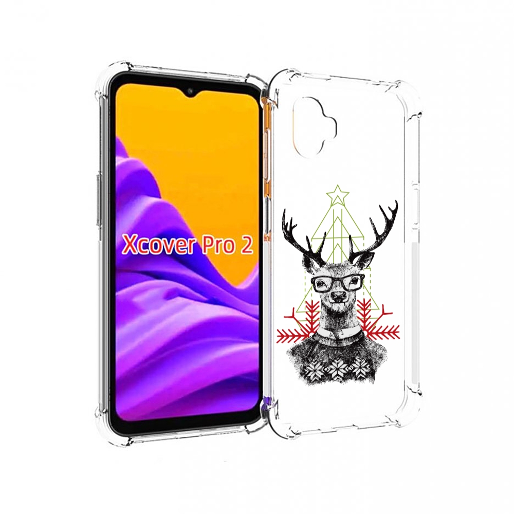 

Чехол MyPads умный олень для Samsung Galaxy Xcover Pro 2, Прозрачный, Tocco