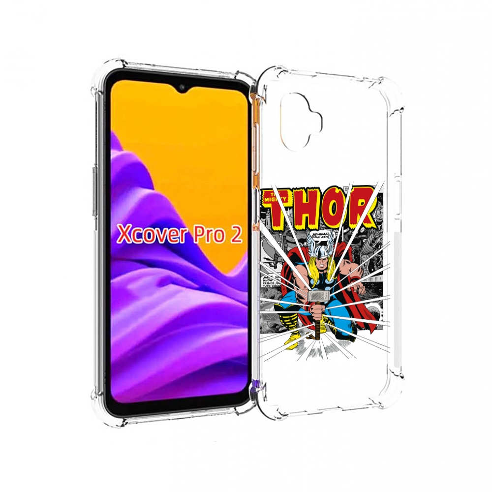 

Чехол MyPads тор рисунок для Samsung Galaxy Xcover Pro 2, Прозрачный, Tocco