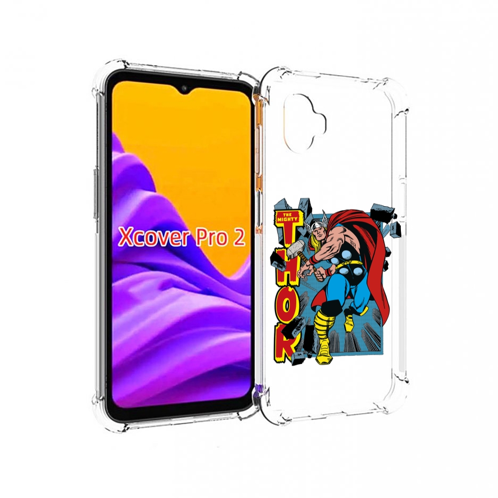

Чехол MyPads тор комикс для Samsung Galaxy Xcover Pro 2, Прозрачный, Tocco