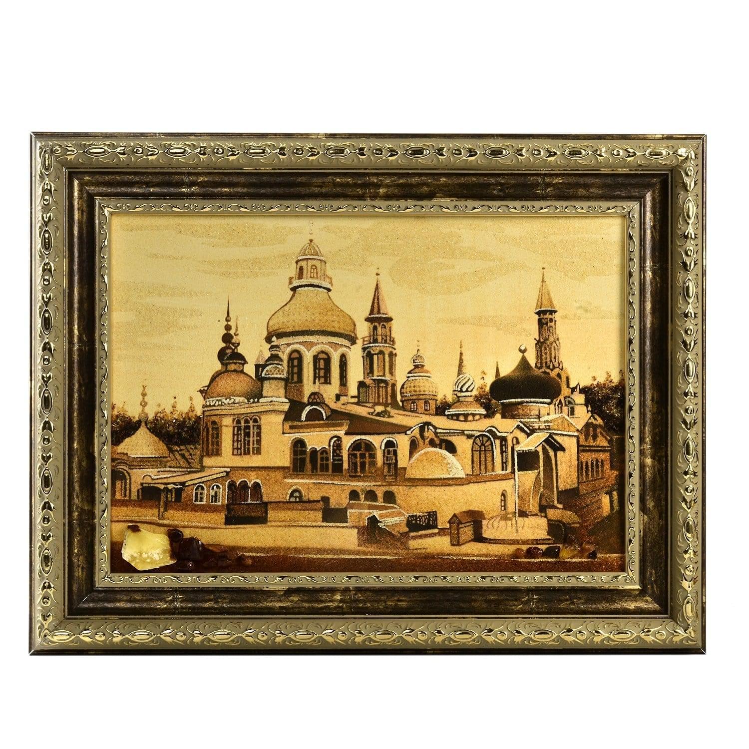 

Картина янтарная "Мечеть в Казани" 40 х 30 см