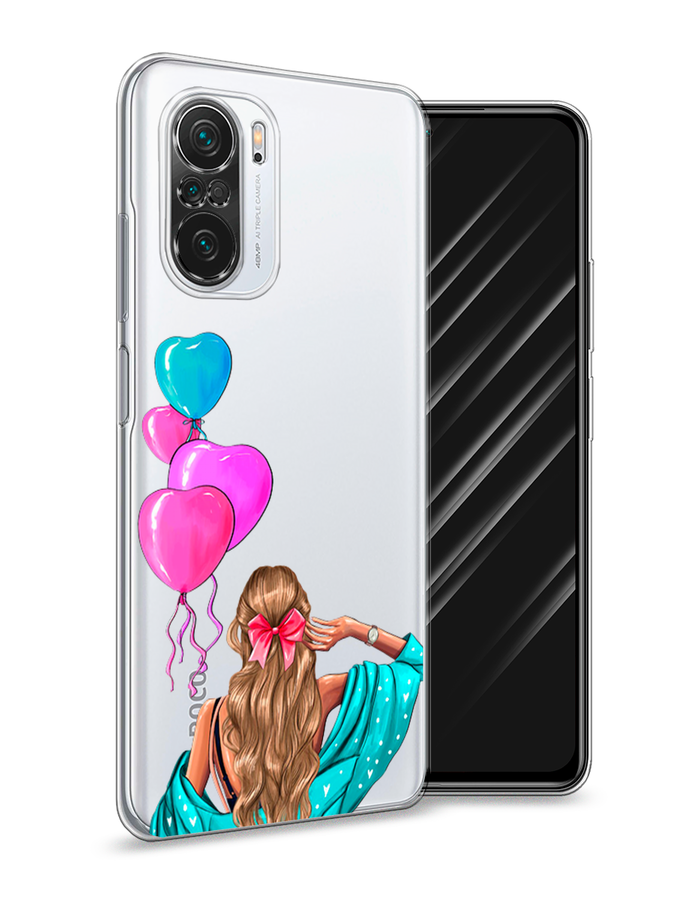 

Чехол Awog на Poco F3/Redmi K40/Mi 11i "День Рождения", Разноцветный, 310150-7