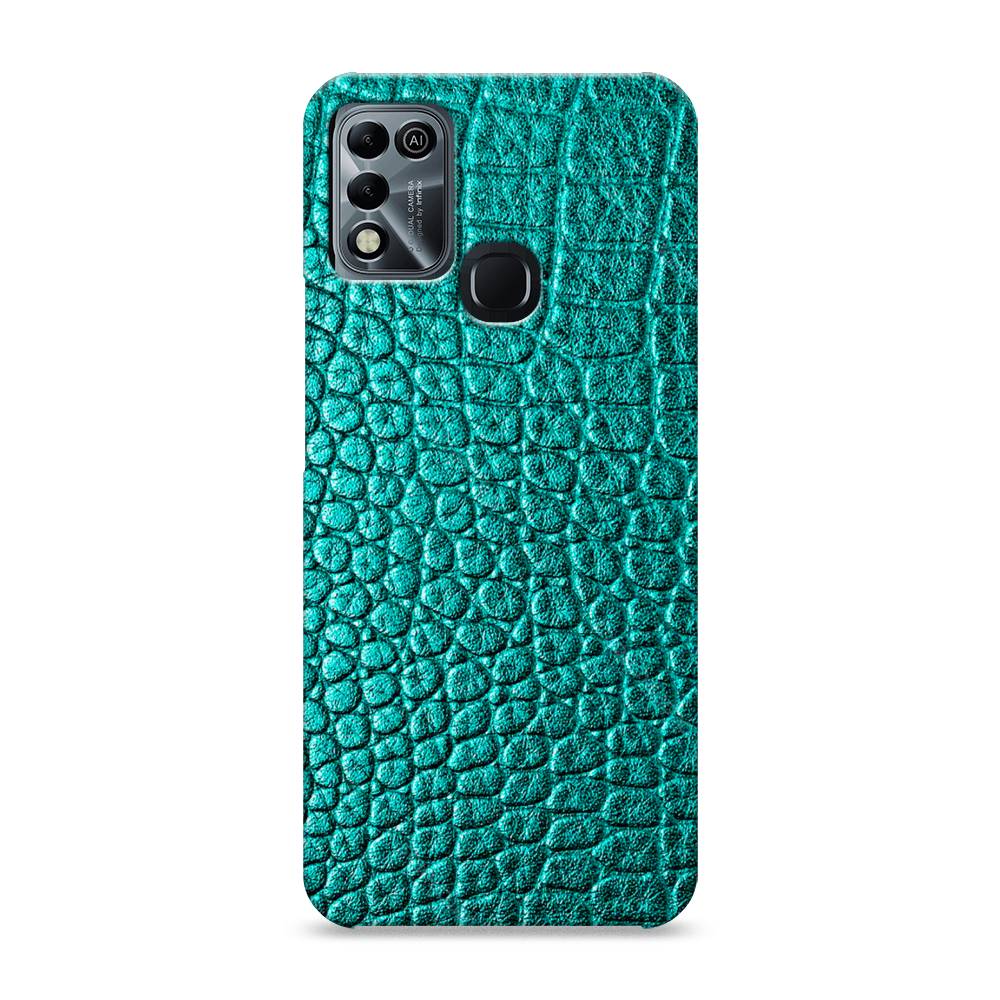 

Пластиковый чехол "Бирюзовая змея" на Infinix HOT 11 Play, 3100820-2