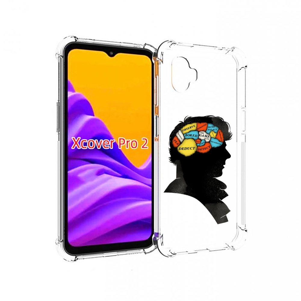 

Чехол MyPads темный рисунок для Samsung Galaxy Xcover Pro 2, Прозрачный, Tocco