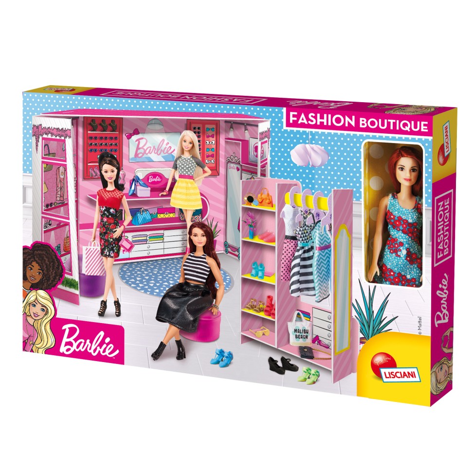 Набор Lisciani Barbie Модный бутик с куклой в ассортименте 76918R103720 3340₽