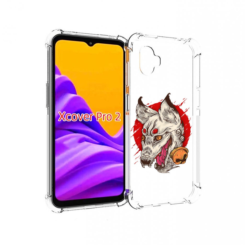 

Чехол MyPads страшная собака для Samsung Galaxy Xcover Pro 2, Прозрачный, Tocco