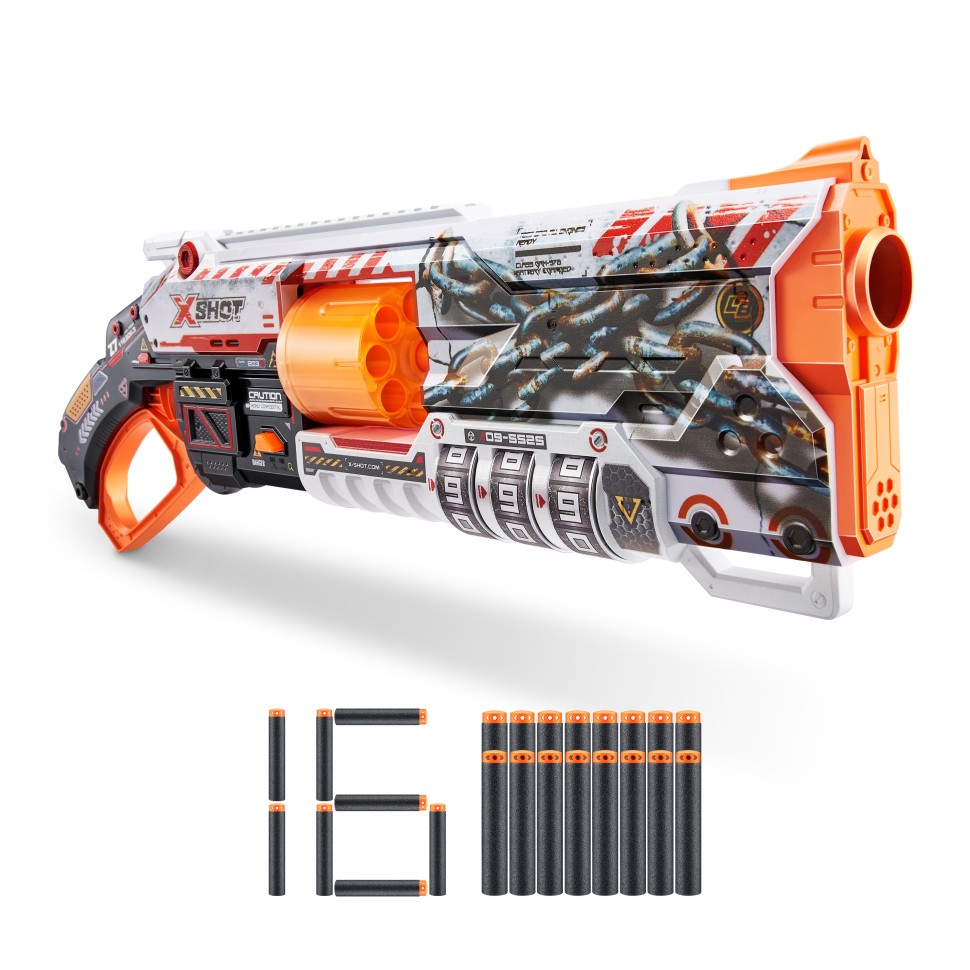 Набор игровой X-Shot Skins Lock Gun 36606