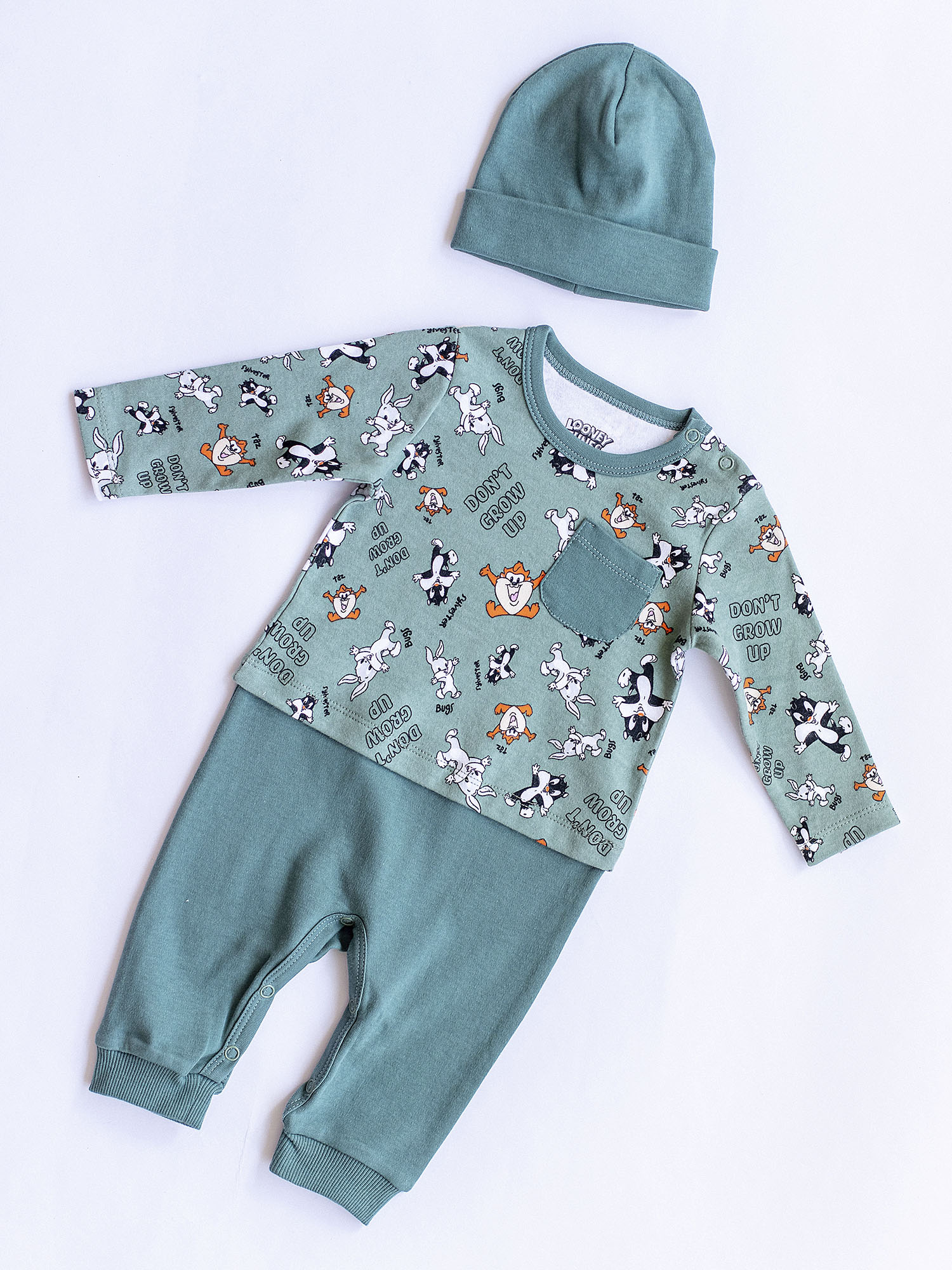 

Комбинезон детский Batik 0090_ЛН22 цв.мультиколор р.92, Зеленый, 0090_ЛН22
