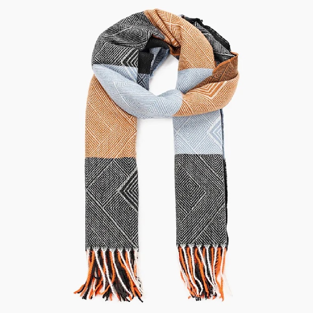 

Шарф женский Rosedena shawlcy2241 серый, 70х180 см, shawlcy2241
