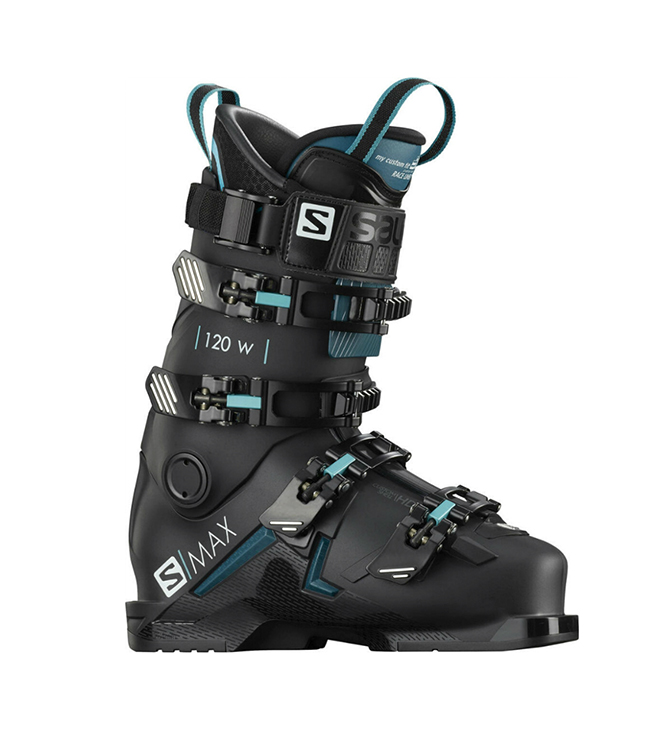 Горнолыжные ботинки Salomon S/Max 120 W Black/Maroccan Blue 20/21, 25.5