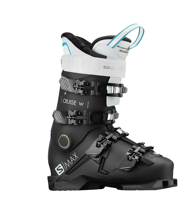 Горнолыжные ботинки Salomon S/Max 70 W Cruise Black/White 20/21, 22.5