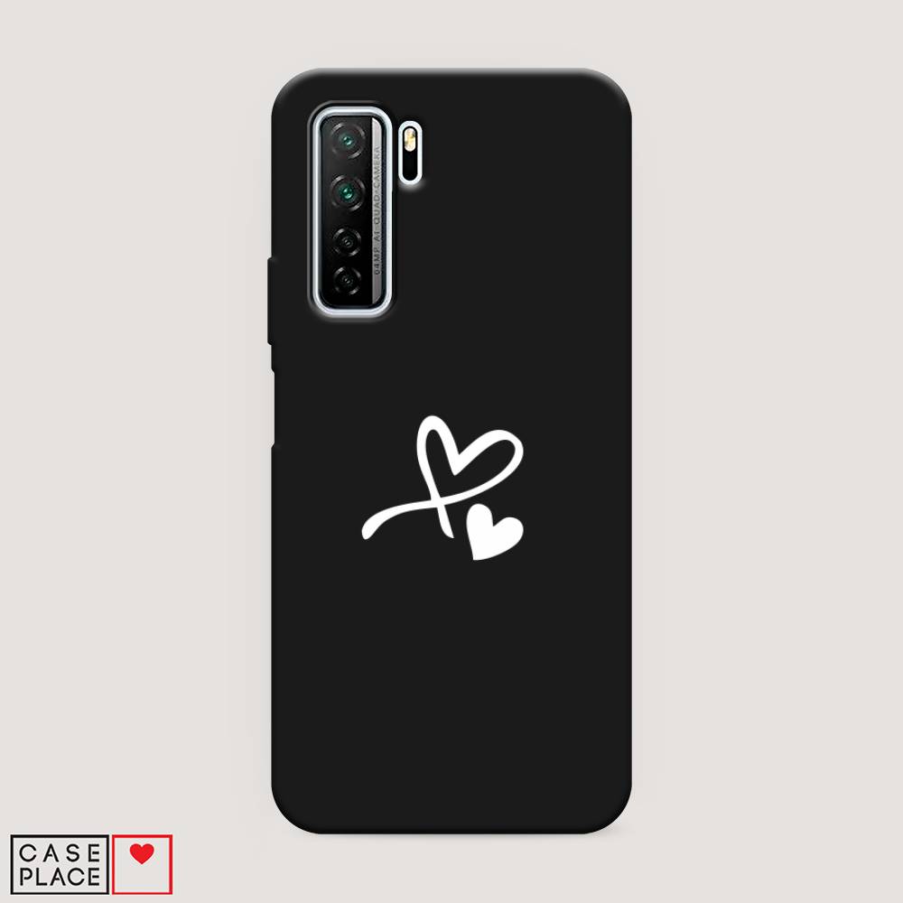 

Чехол Awog на Huawei P40 lite 5G "Сердечко минимализм", Белый, 6103052-1