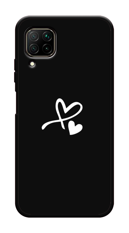 

Чехол Awog на Huawei P40 Lite "Сердечко минимализм", Белый, 611652-1