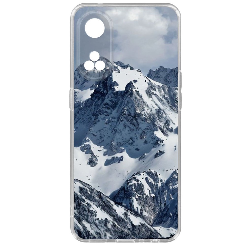 

Чехол-накладка Krutoff Clear Case Горы для Oppo Reno8T, Прозрачный