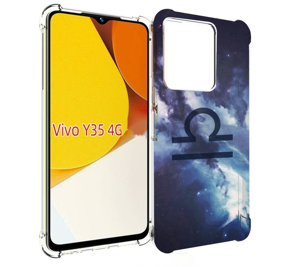 

Чехол MyPads знак зодиака весы 5 для Vivo Y35 4G 2022 / Vivo Y22, Прозрачный, Tocco