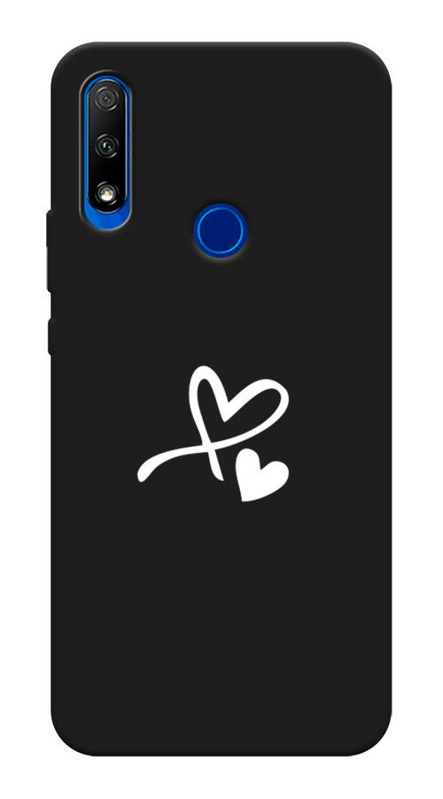 

Чехол Awog на Honor 9X "Сердечко минимализм", Белый, 69952-1