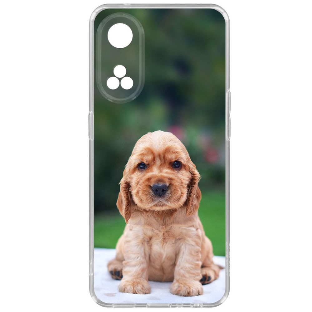 

Чехол-накладка Krutoff Clear Case Щенок кокер-спаниеля для Oppo Reno8T, Прозрачный