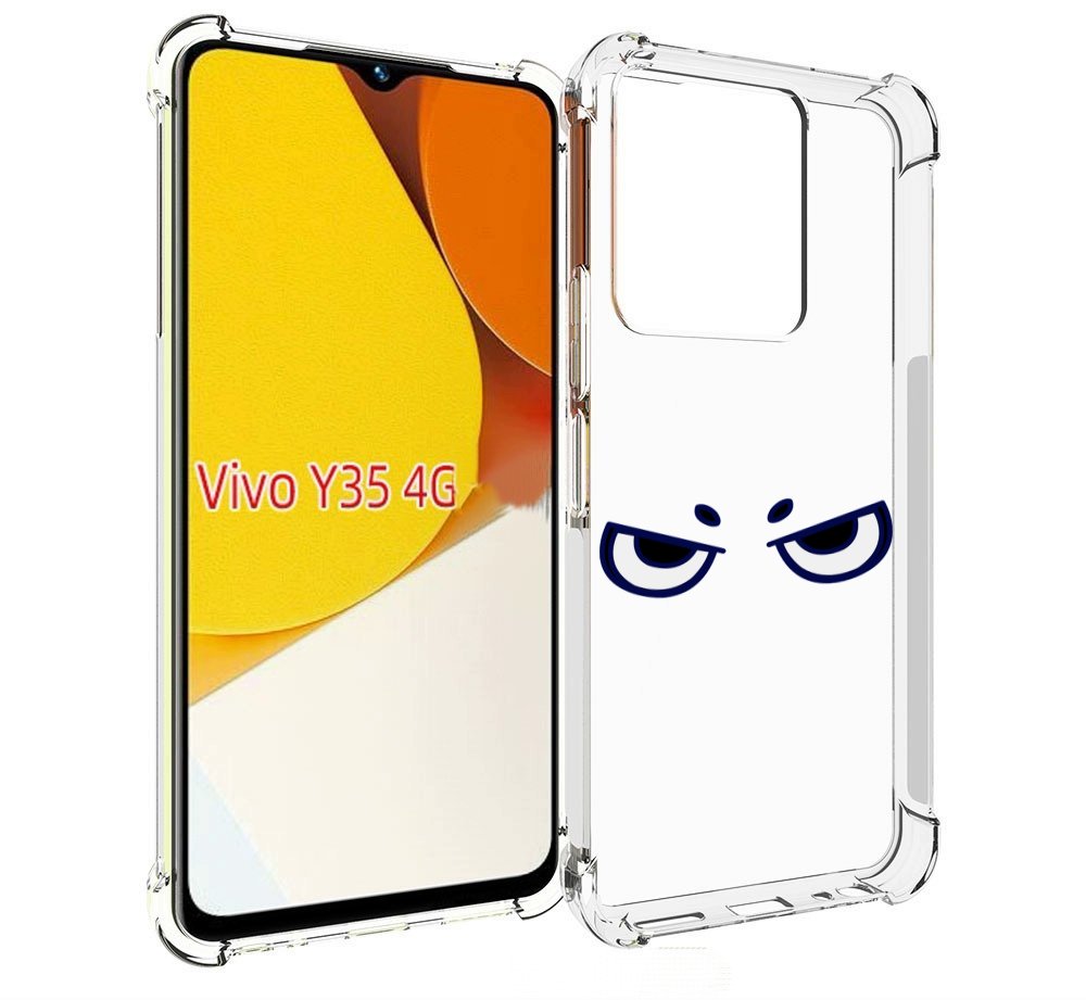

Чехол MyPads злые-глазки для Vivo Y35 4G 2022 / Vivo Y22, Прозрачный, Tocco