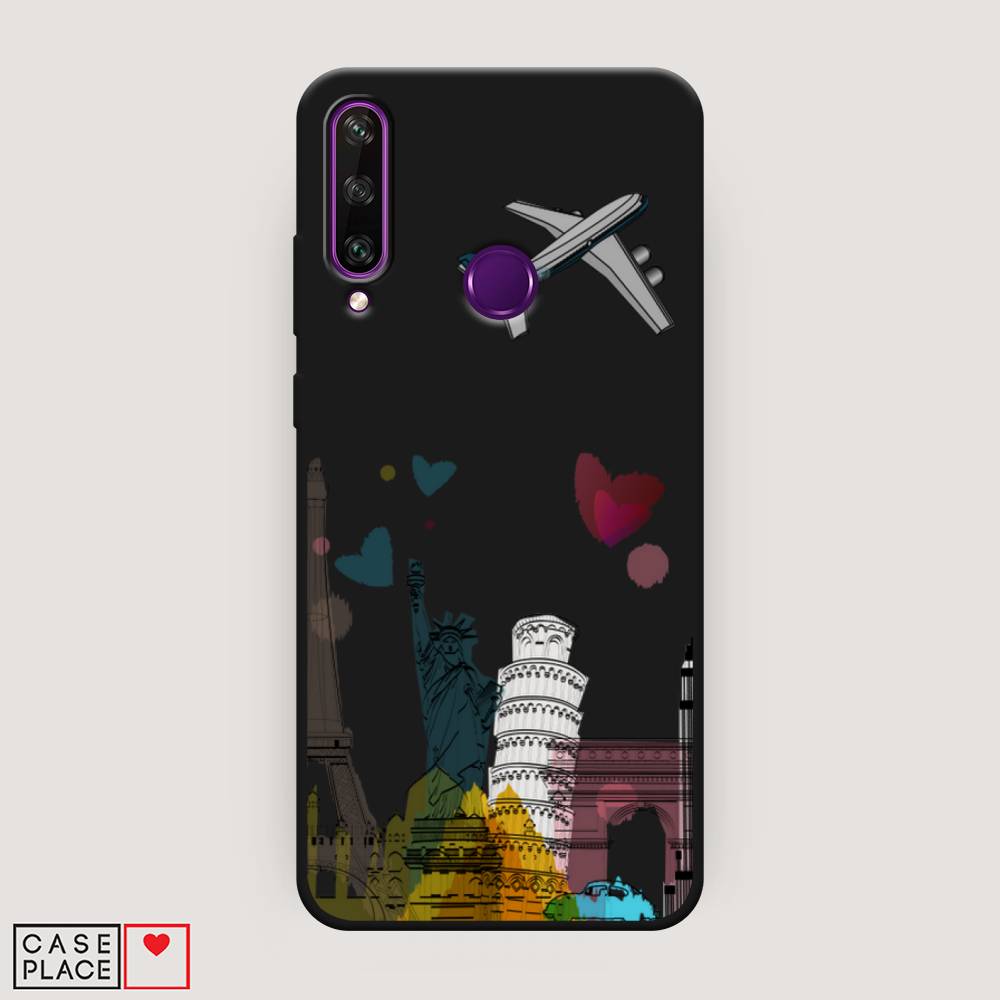 

Чехол Awog на Huawei Y6p "Самолет путешествий", Желтый, 6103252-1