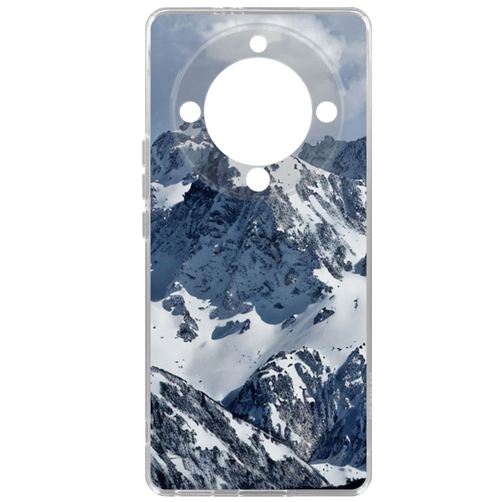 

Чехол-накладка Krutoff Clear Case Горы для Honor X9a, Прозрачный