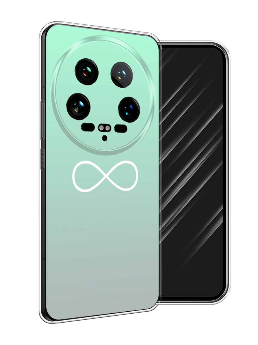 

Чехол Awog на Xiaomi 14 Ultra "Бесконечность от Тиффани", Бирюзовый, 321850-1