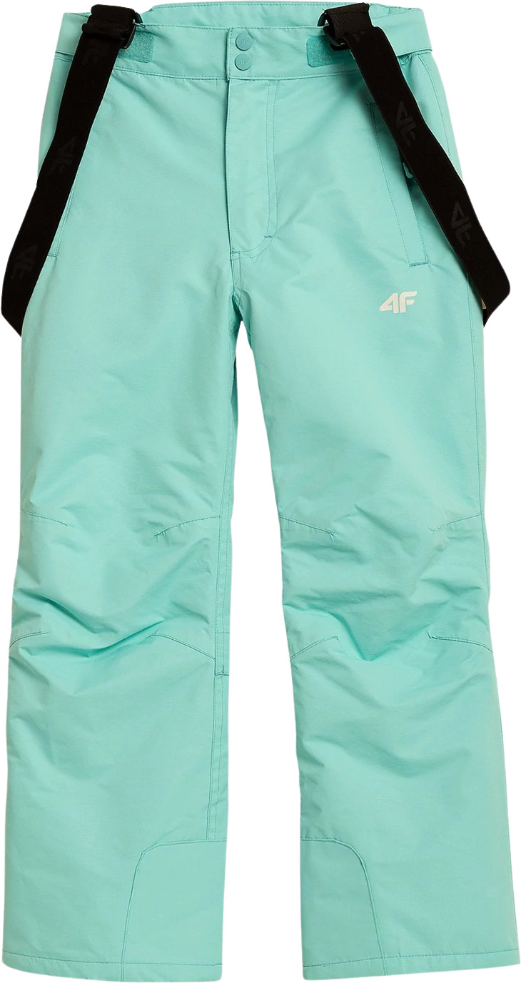 фото Брюки детские 4f girl's ski pants hjz21-jspdn001a-47s цв.голубой р.158