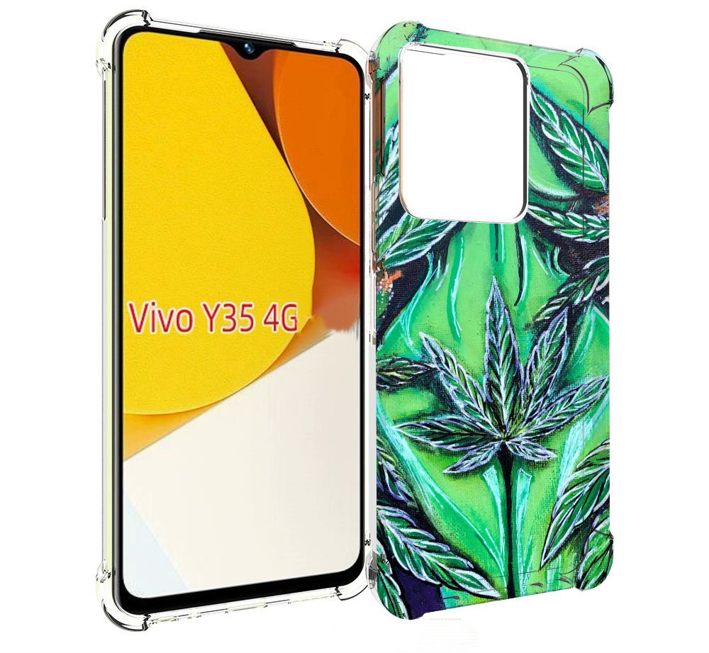 

Чехол MyPads зеленая девушка для Vivo Y35 4G 2022 / Vivo Y22, Прозрачный, Tocco