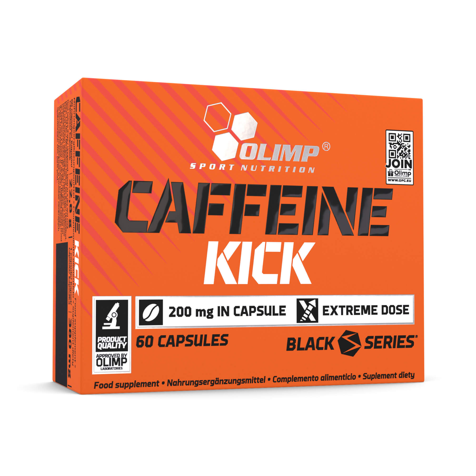 Энергетик Olimp Caffeine Kick, 60 капсул, unflavoured