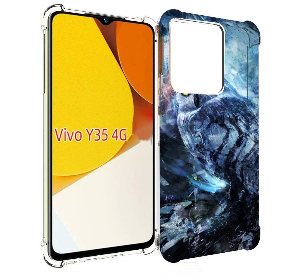 

Чехол MyPads замороженная-сова для Vivo Y35 4G 2022 / Vivo Y22, Прозрачный, Tocco