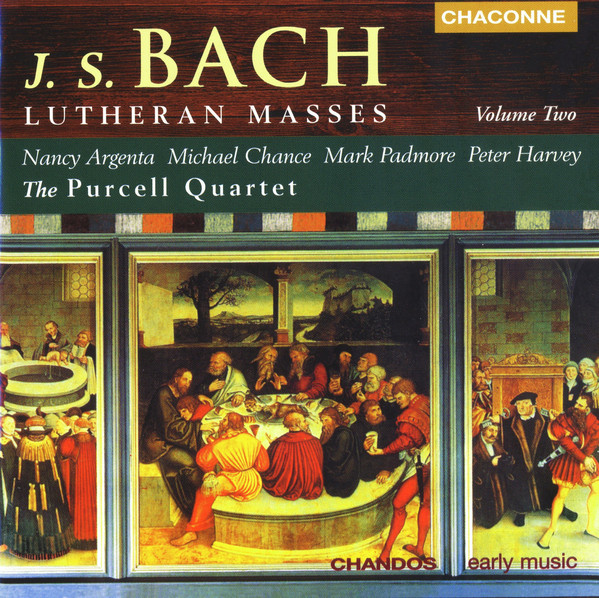 

Bach: Lutheran Masses, Vol. 2 / Purcell Quartet (1 CD)