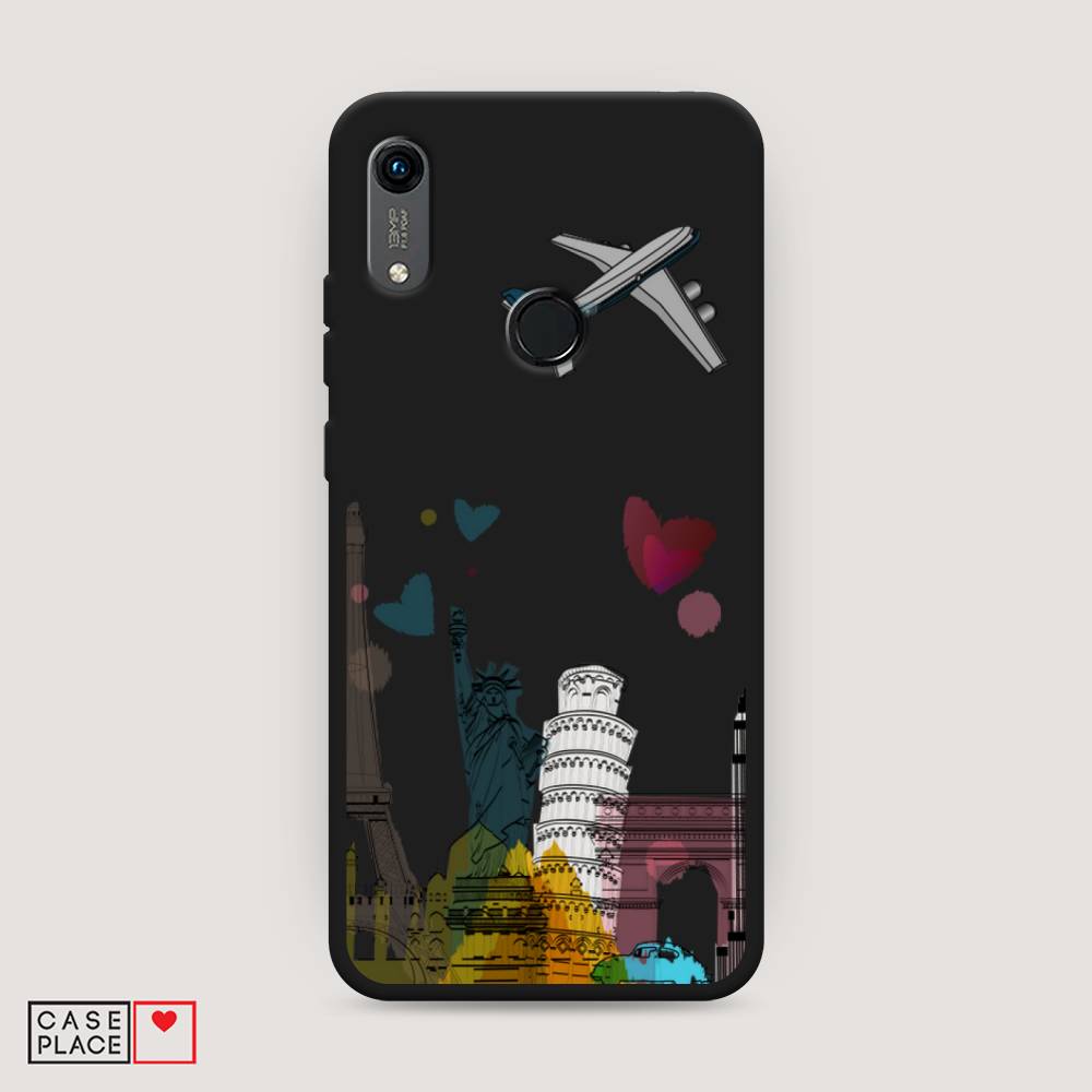 

Чехол Awog на Honor 8A (8A Pro/Prime) "Самолет путешествий", Желтый, 68752-1