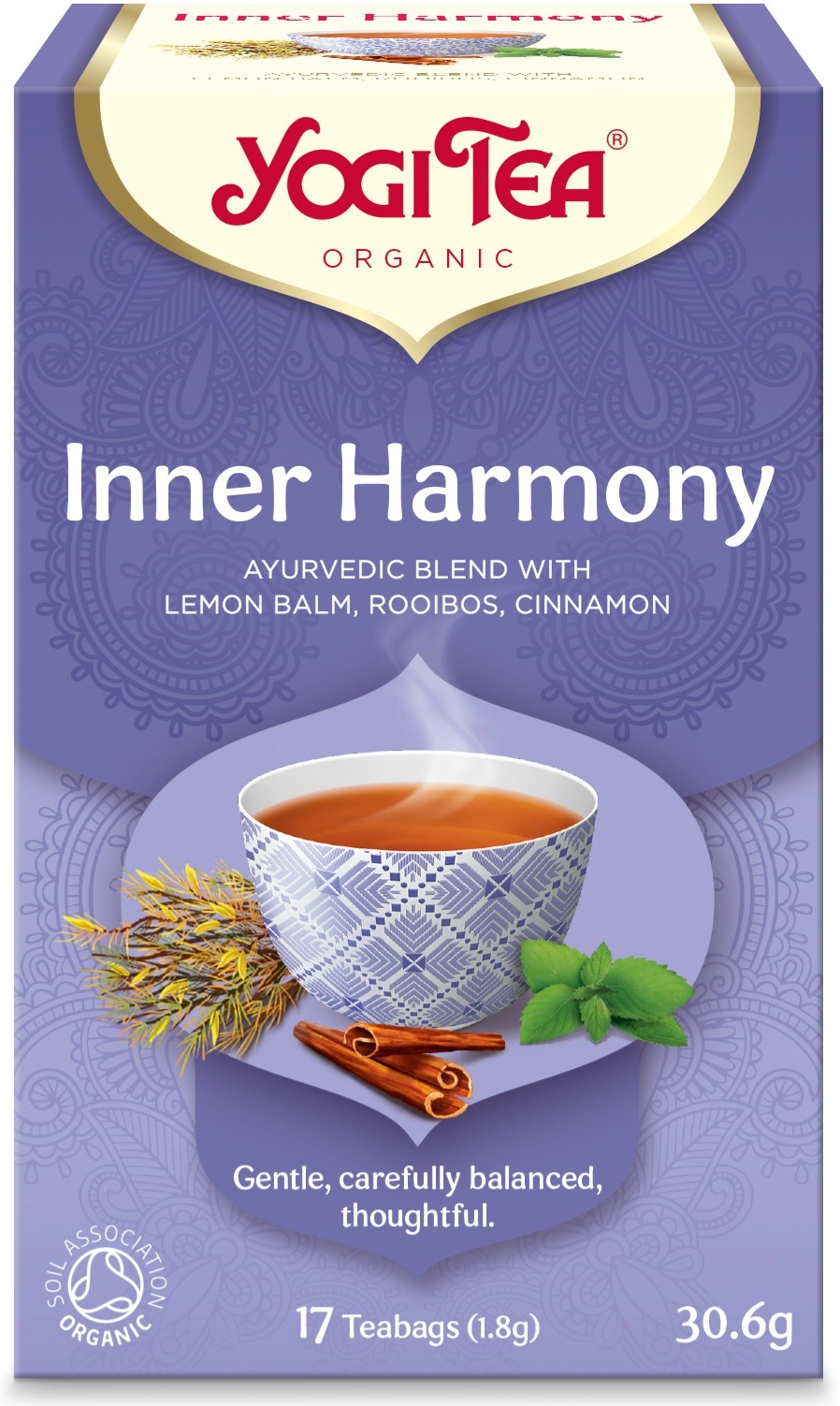 Чай в пакетиках Yogi Tea Inner Harmony Внутренняя Гармония, 17 пакетиков