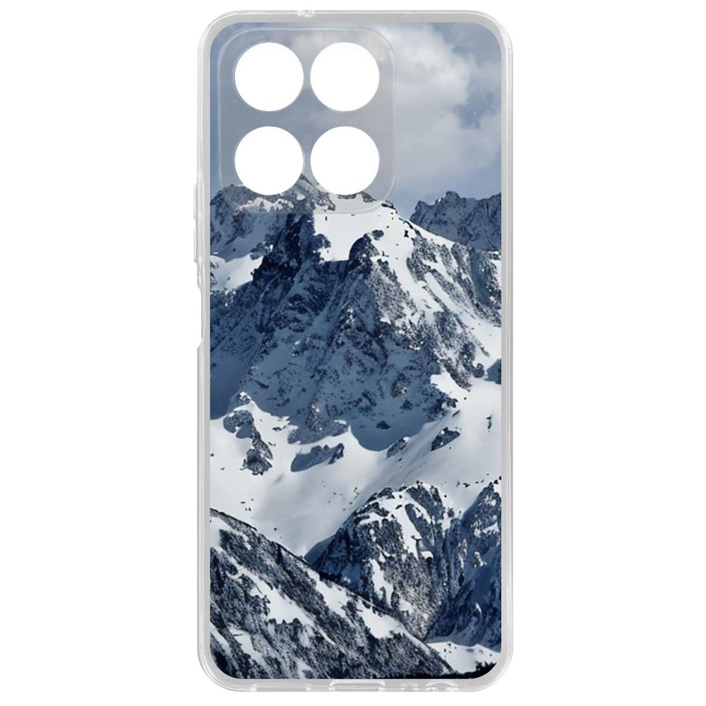 

Чехол-накладка Krutoff Clear Case Горы для Honor X8a, Прозрачный