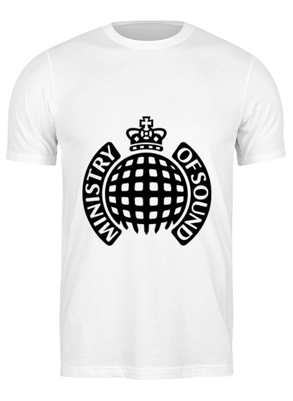 

Футболка мужская Printio Ministry of sound белая S, Белый, Ministry of sound