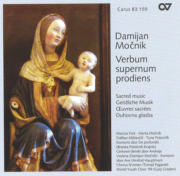 

Mocnik: Verbum supernum prodiens (1 CD)